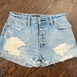 Abercrombie & Fitch Jean shorts NWOT